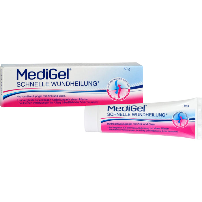 MediGel Schnelle Wundheilung Gel, 50 g Gel