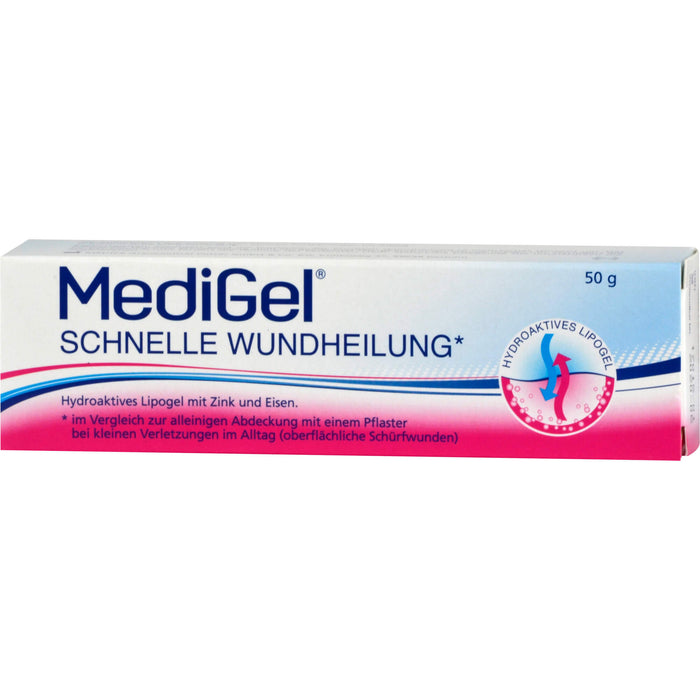 MediGel Schnelle Wundheilung Gel, 50 g Gel