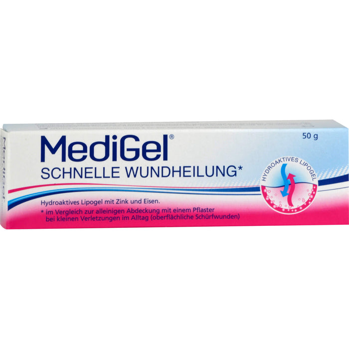 MediGel Schnelle Wundheilung Gel, 50 g Gel