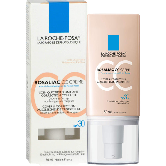La Roche-Posay Rosaliac CC Creme kaschiert Haut-Rötungen, 50 ml Creme