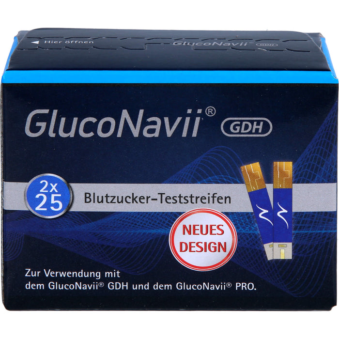 SD GlucoNavii GDH Blutzucker-Teststreifen, 50 St. Teststreifen
