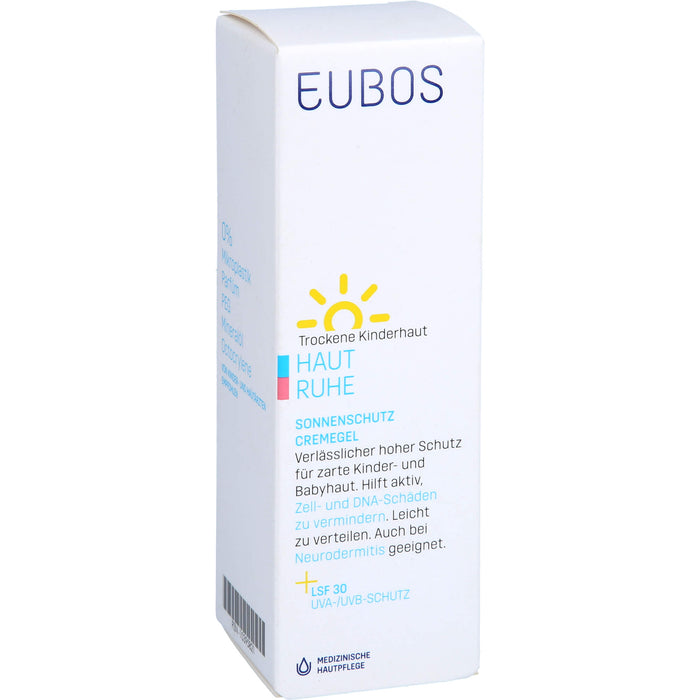 Eubos Haut Ruhe Sonnenschutz Creme Gel LSF30 + UVA, 50 ml Gel