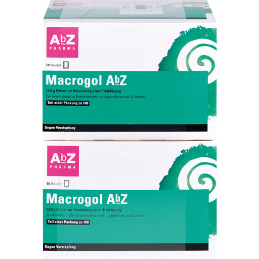 Macrogol AbZ Pulver zur Herstellung einer Lösung zum Einnehmen, 100 St PLE