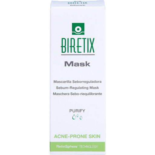 BiRetix Mask talgregulierende Maske Akne-Gel, 25 ml Gesichtsmaske