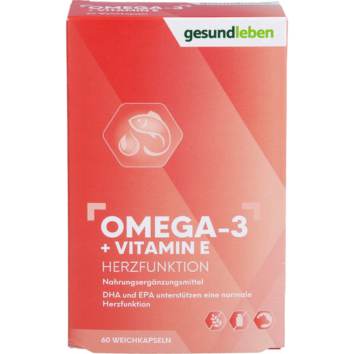 Gesund leben 1.000 mg Omega 3 Kapseln, 60 St. Kapseln
