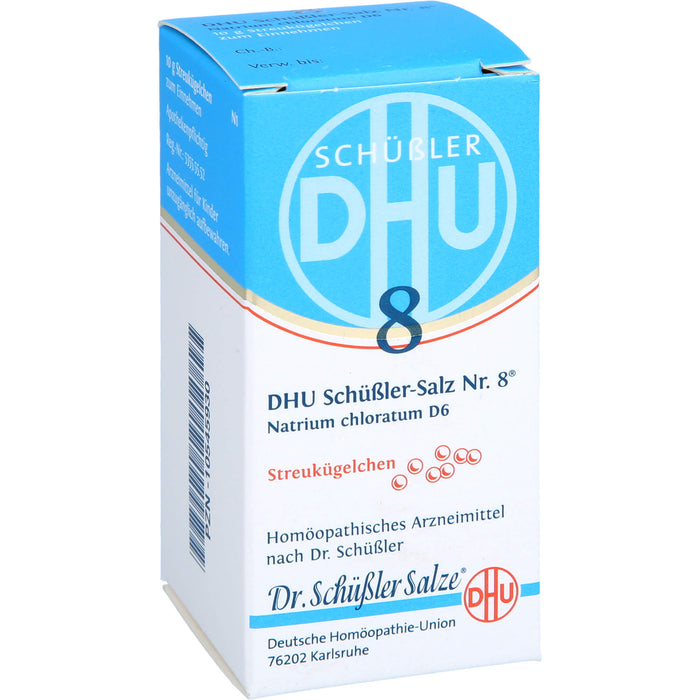 DHU Schüßler-Salz Nr. 8 Natrium chloratum D6, 10 g Globuli