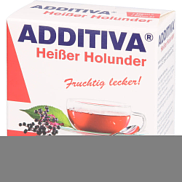 ADDITIVA Heißer Holunder Sachets, 10 St. Beutel