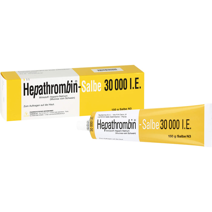 Hepathrombin -Salbe 30000 I.E., 150 g Salbe