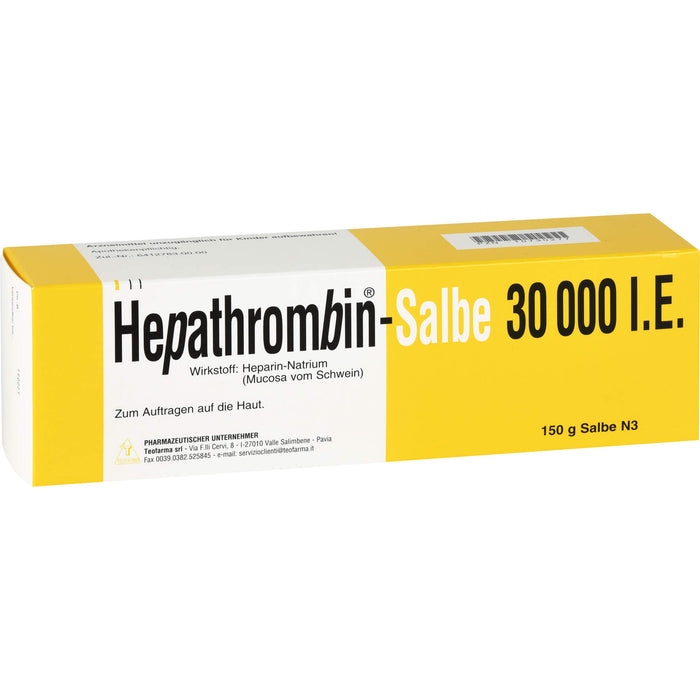 Hepathrombin -Salbe 30000 I.E., 150 g Salbe