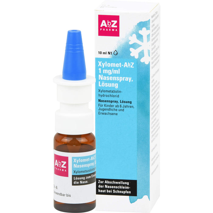 Xylomet-AbZ 1 mg/ml Nasenspray, Lösung, 10 ml NAS