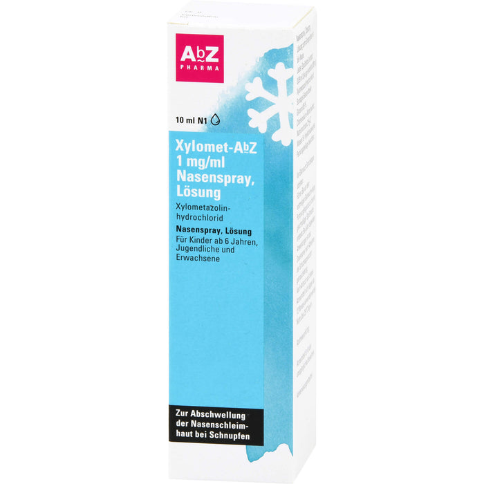 Xylomet-AbZ 1 mg/ml Nasenspray, Lösung, 10 ml NAS