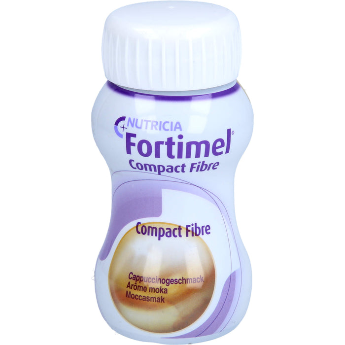 Fortimel Compact Fibre Cappuccino, 4X125 ml FLU