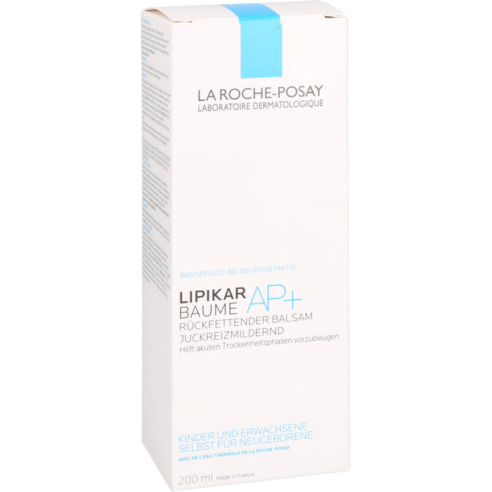 La Roche-Posay Lipikar Baume AP+ rückfettender Balsam, 200 ml Creme