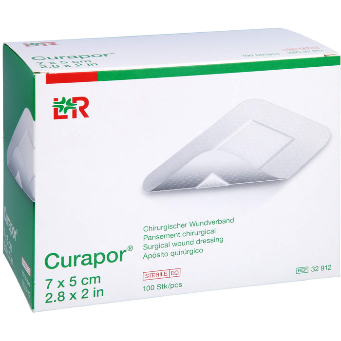 Curapor Wundverband steril 5x7cm, 100 St PFL