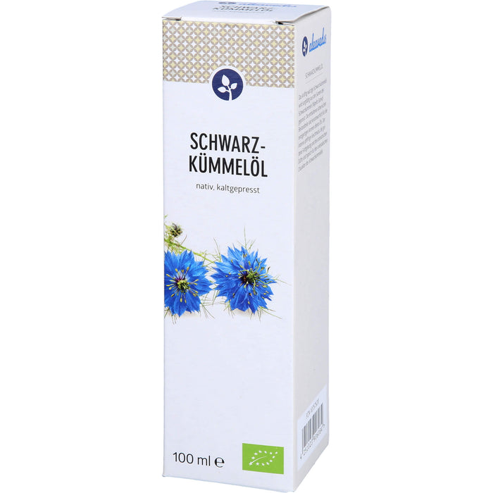 Aleavedis Schwarzkümmelöl nativ, bio und kaltgepresst, 100 ml Öl