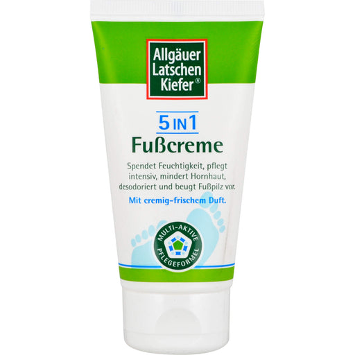 Allgäuer Latschenkiefer 5 in 1 Fußcreme, 75 ml Creme