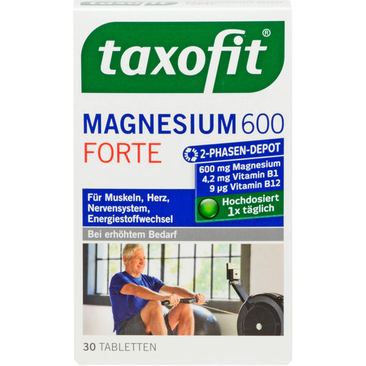 Taxofit Magnesium 600 Forte Depot Tabletten, 30 St. Tabletten