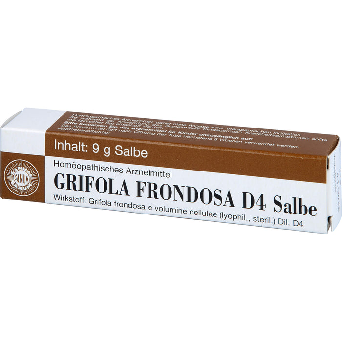 SANUM-KEHLBECK Grifola frondosa D4 Salbe, 9 g Salbe