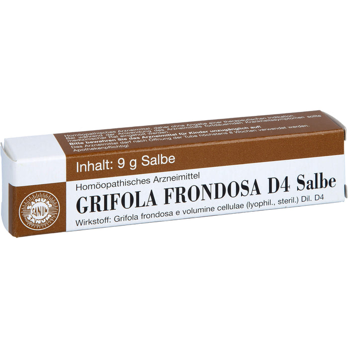 SANUM-KEHLBECK Grifola frondosa D4 Salbe, 9 g Salbe