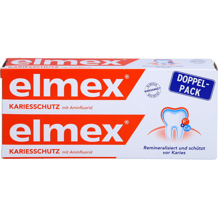 elmex Zahnpasta Doppelpack, 150 ml Zahncreme
