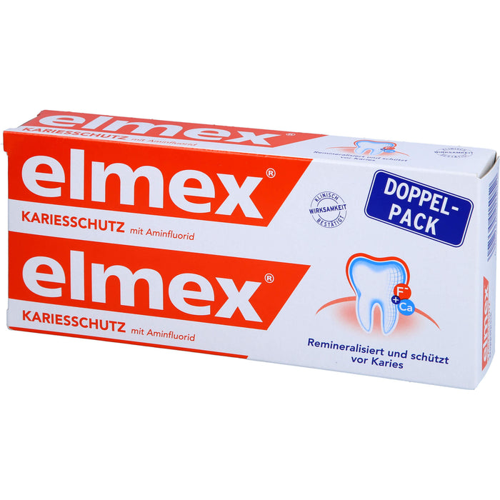 elmex Zahnpasta Doppelpack, 150 ml Zahncreme
