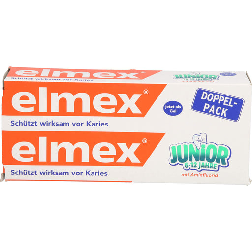 elmex Junior Zahnpasta Doppelpack, 2X75 ml ZPA