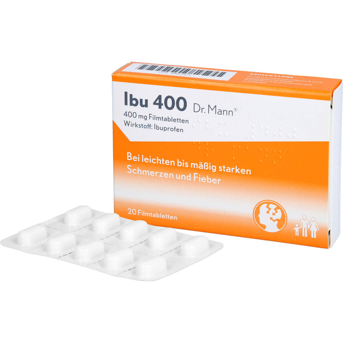 Ibu 400 Dr. Mann, 20 St. Tabletten