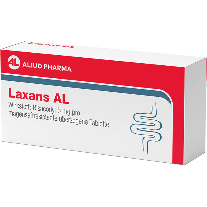 Laxans AL, magensaftresistente überzogene Tabletten, 10 St. Tabletten