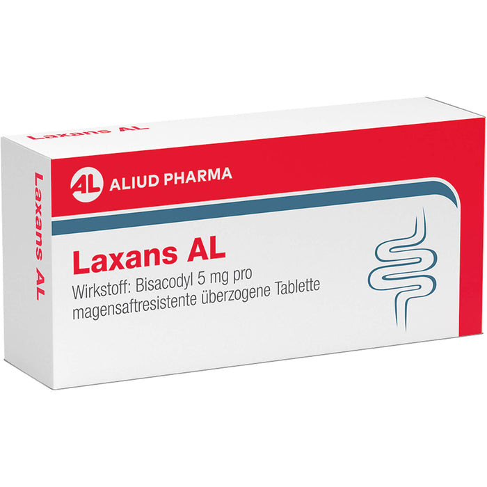 Laxans AL, magensaftresistente überzogene Tabletten, 10 St. Tabletten