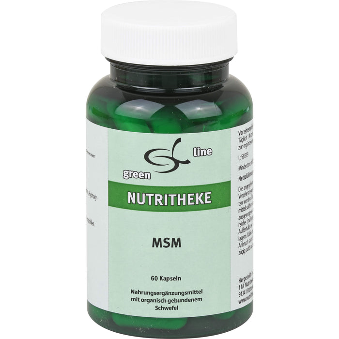 Green Line Nutritheke MSM Kapseln, 60 St. Kapseln