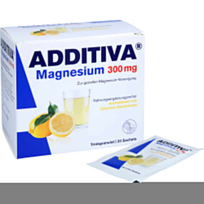 ADDITIVA Magnesium 300 mg Sachets, 20 St. Beutel