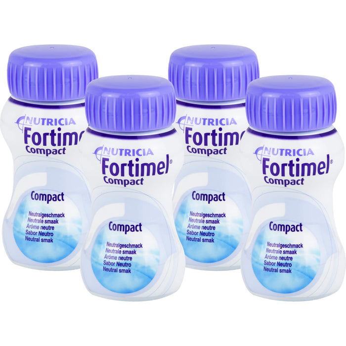 Fortimel Compact 2,4 Neutral, 8X4X125 ml FLU