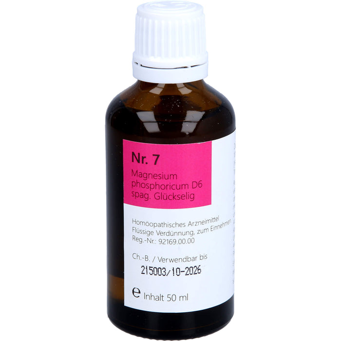 PHÖNIX Nr. 7 Magnesium phosphoricum D6 spag. Glückselig Lösung, 50 ml Lösung