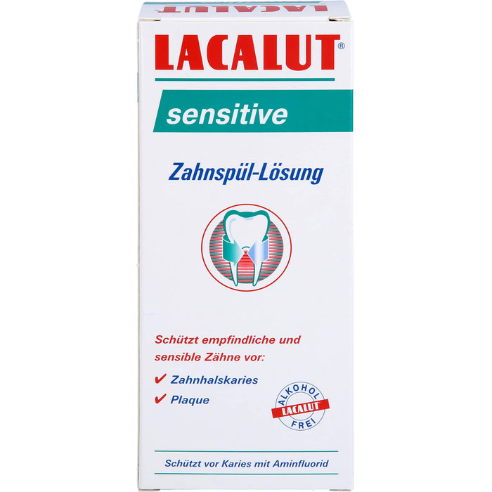 LACALUT sensitive Zahnspül-Lösung, 300 ml Lösung