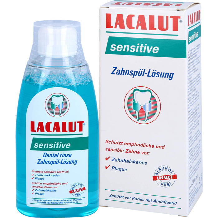 LACALUT sensitive Zahnspül-Lösung, 300 ml Lösung