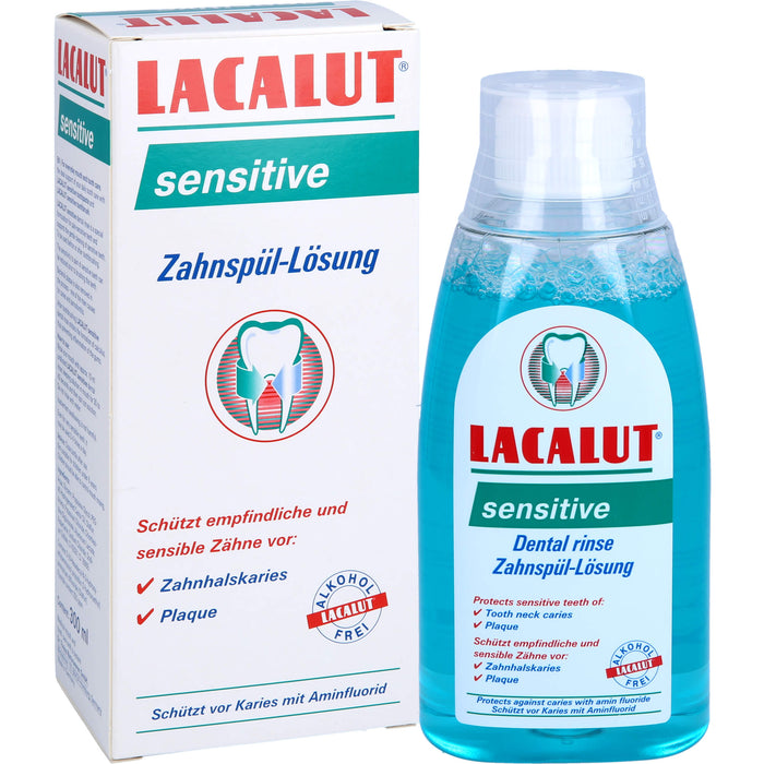 LACALUT sensitive Zahnspül-Lösung, 300 ml Lösung