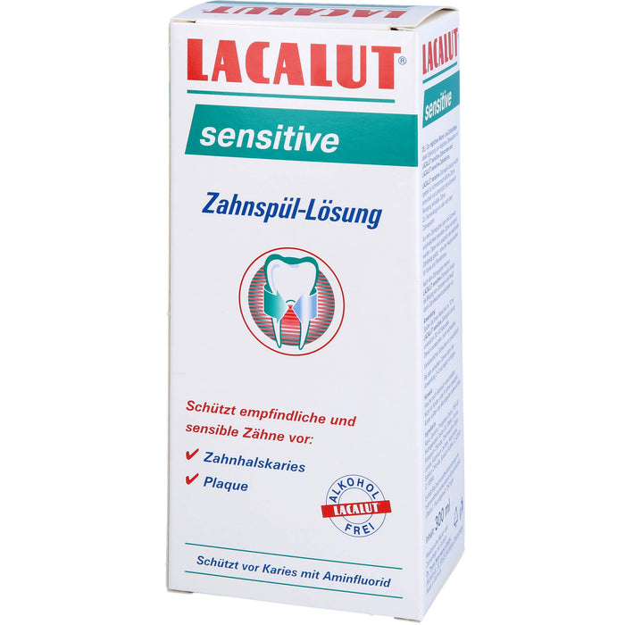 LACALUT sensitive Zahnspül-Lösung, 300 ml Lösung