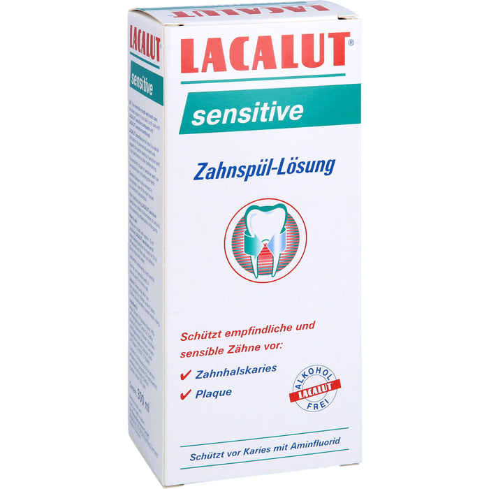 LACALUT sensitive Zahnspül-Lösung, 300 ml Lösung