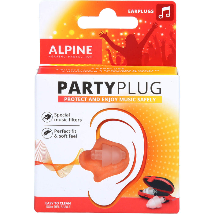 Alpine PartyPlug Ohrstöpsel, 2 St