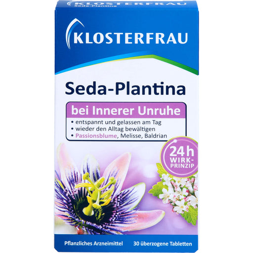 KLOSTERFRAU Seda-Plantina bei innerer Unruhe, 30 St. Tabletten