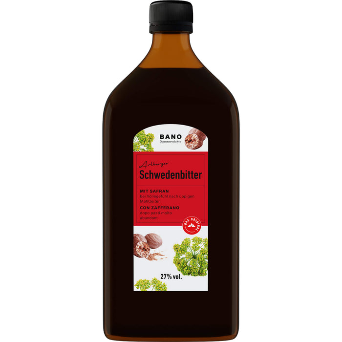 BANO Arlberger Schwedenbitter Digestiv, 500 ml Lösung