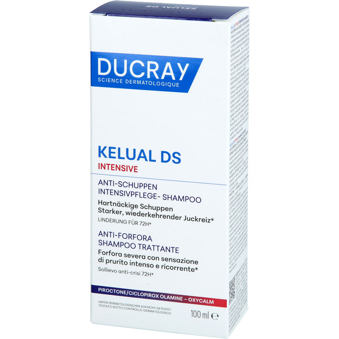 DUCRAY KELUAL DS Intensive Anti-Schuppen Intensivpflege-Shampoo, 100 ml Shampoo