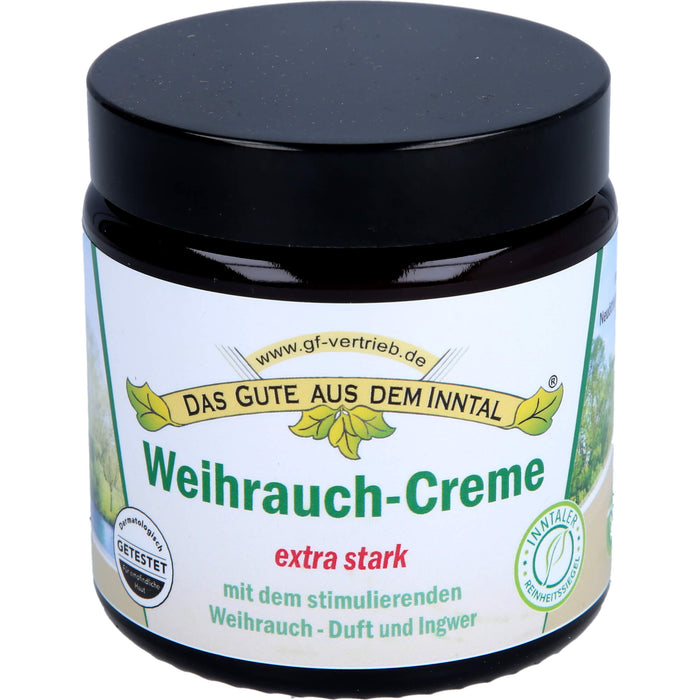 Weihrauch Creme extra stark zur Unterstützung des Wohlbefindens bei rheumatischen Beschwerden, Gelenkschmerzen und Hexenschuss, 110 ml Creme