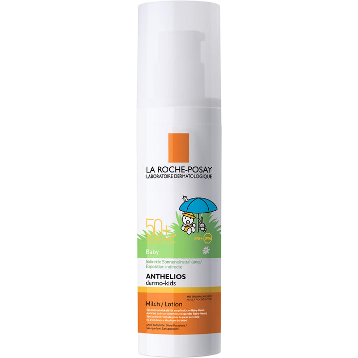 La Roche-Posay Anthelios Dermo-Kids LSF 50+ Baby-Milch hohe Verträglichkeit und extra wasserfest, 50 ml Creme