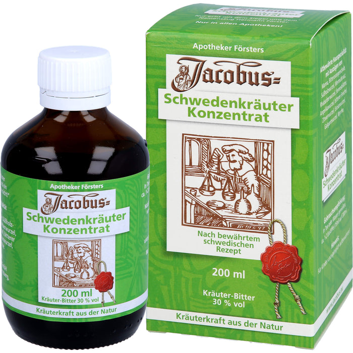 Jacobus-Schwedenkräuter Konzentrat, 200 ml Konzentrat