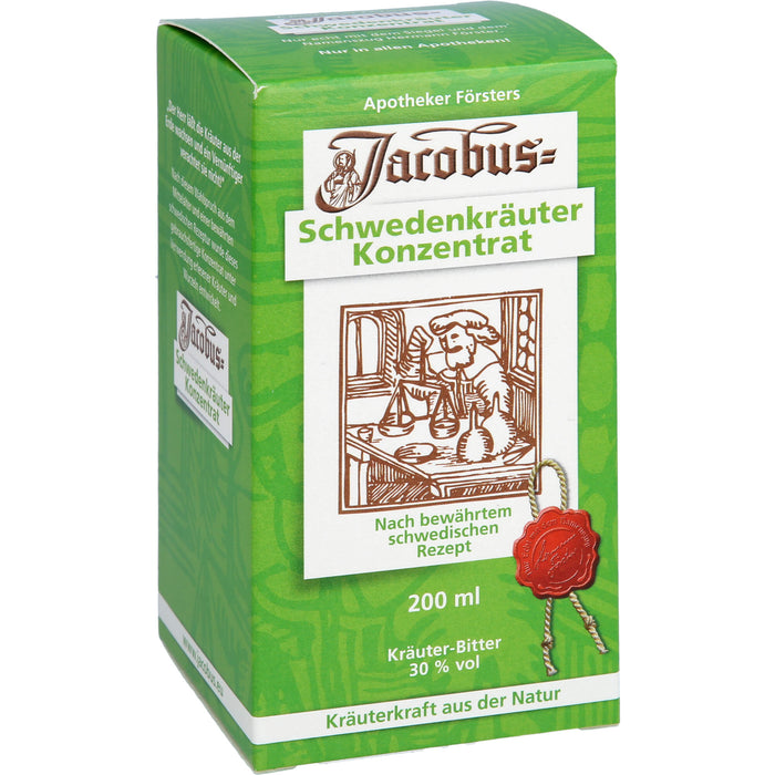 Jacobus-Schwedenkräuter Konzentrat, 200 ml Konzentrat