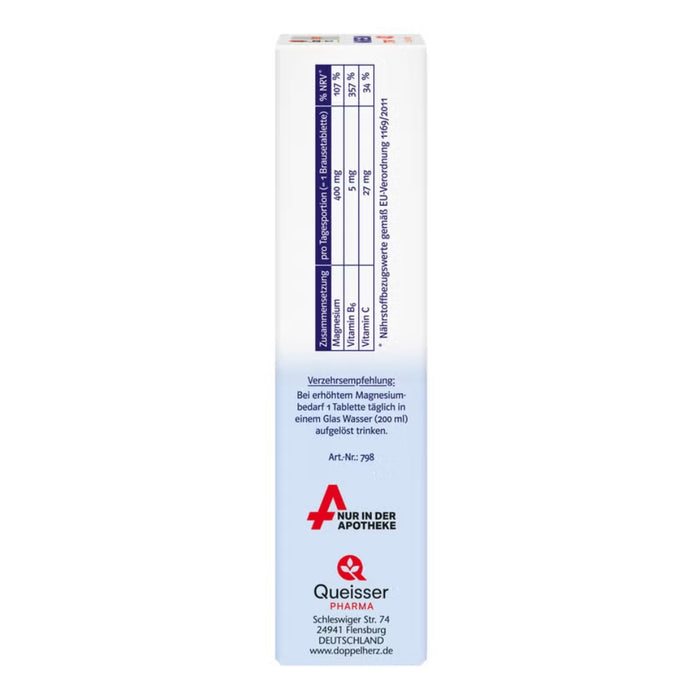 Doppelherz system MAGNESIUM 400 CITRAT, 24 St. Tabletten