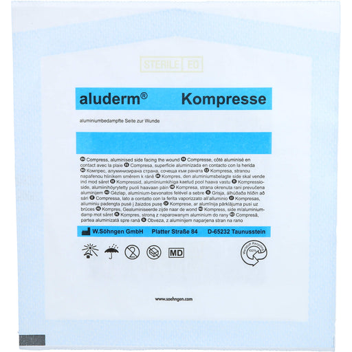 Aluderm Kompresse 7,5x7,5cm, 1 St KOM