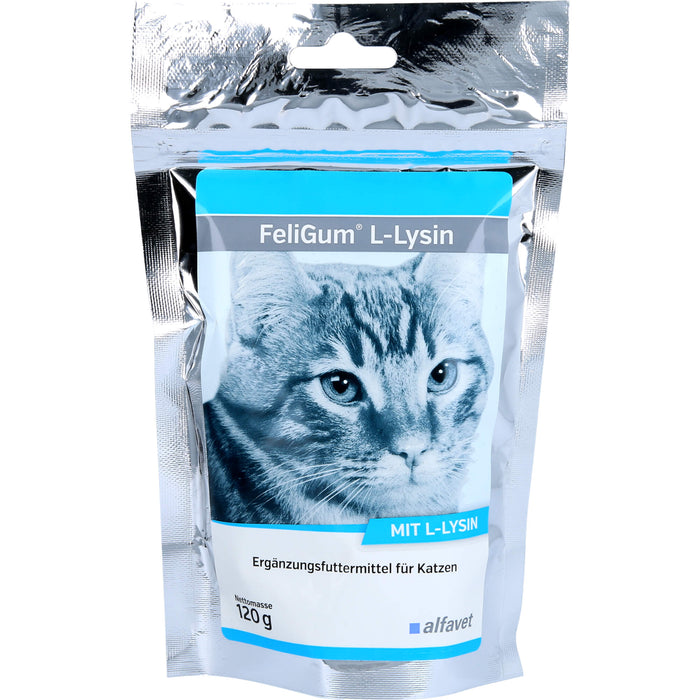 FeliGum L-Lysin VET, 120 g KDA