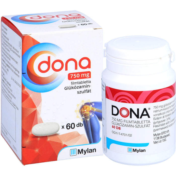 Dona 750 mg axicorp Filmtabletten bei leichter bis mittelschwerer Arthrose des Kniegelenks, 60 St. Tabletten